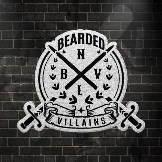 Bearded Villains Netherlands official logo patch